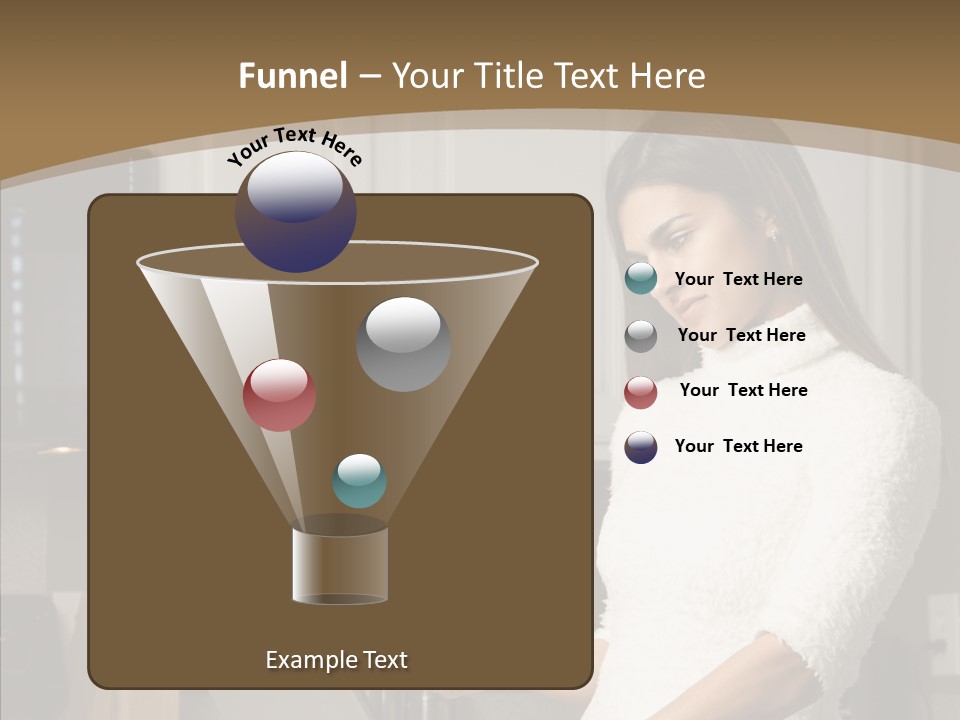 Online Kitchen Pretty PowerPoint Template