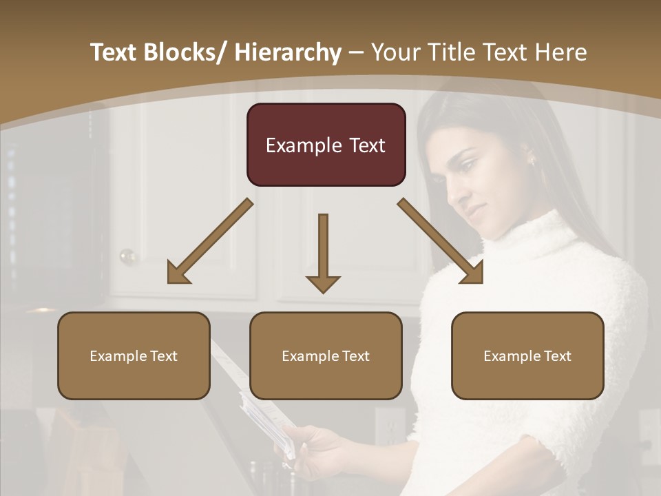 Online Kitchen Pretty PowerPoint Template