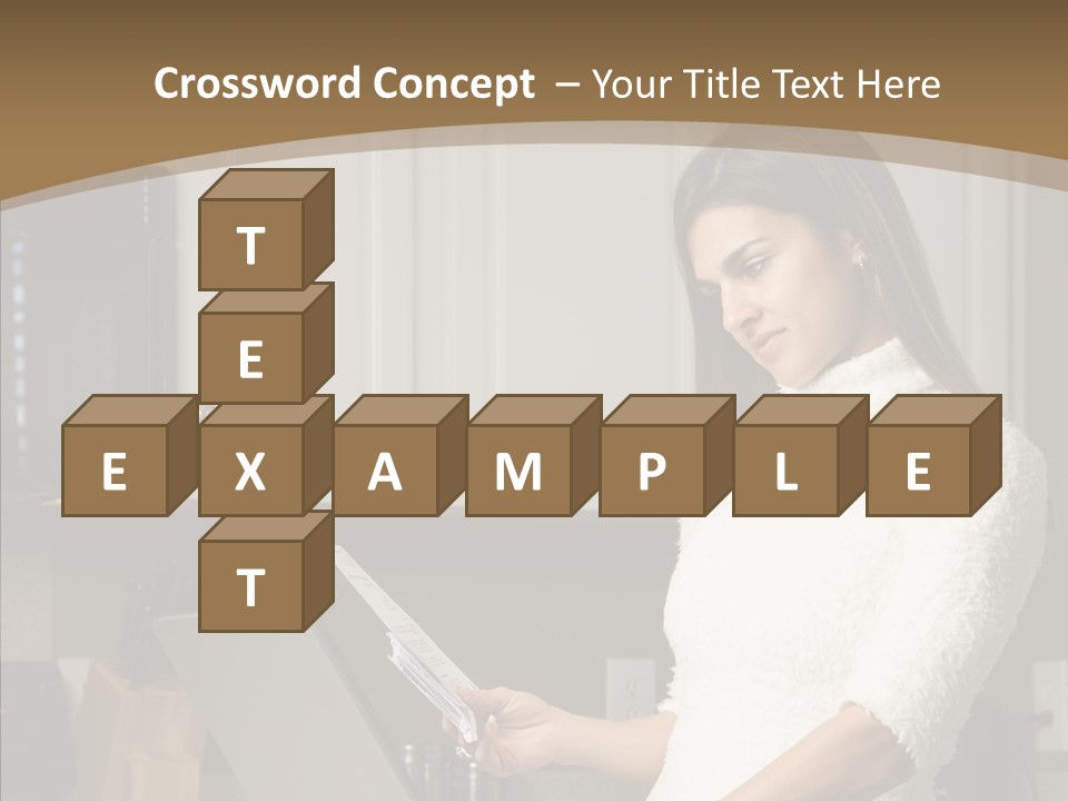 Online Kitchen Pretty PowerPoint Template