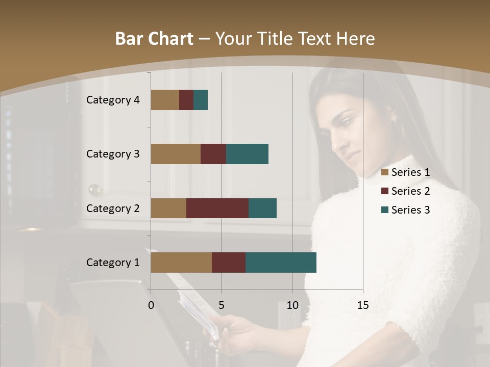 Online Kitchen Pretty PowerPoint Template