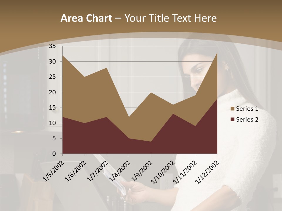 Online Kitchen Pretty PowerPoint Template