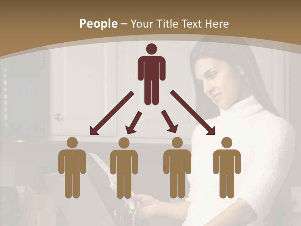 Online Kitchen Pretty PowerPoint Template