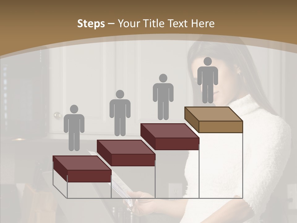 Online Kitchen Pretty PowerPoint Template