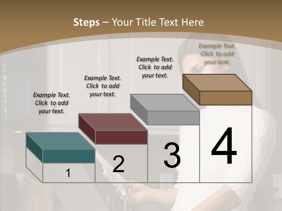 Online Kitchen Pretty PowerPoint Template