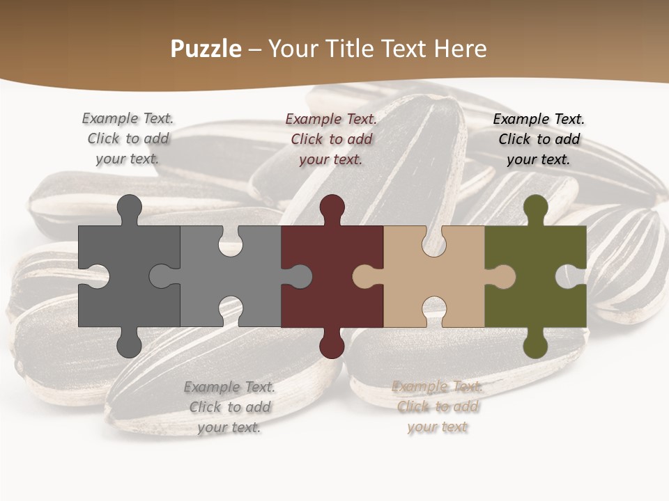 Closeup White Studio PowerPoint Template