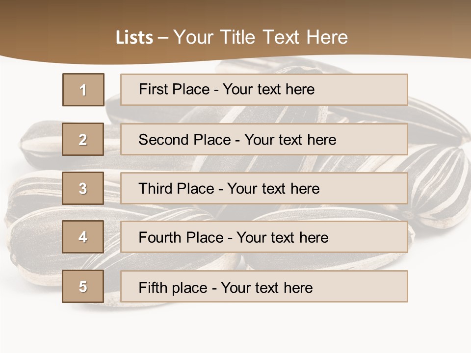 Closeup White Studio PowerPoint Template