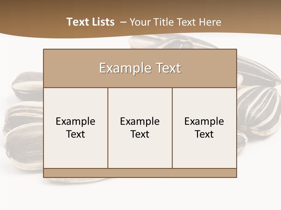 Closeup White Studio PowerPoint Template