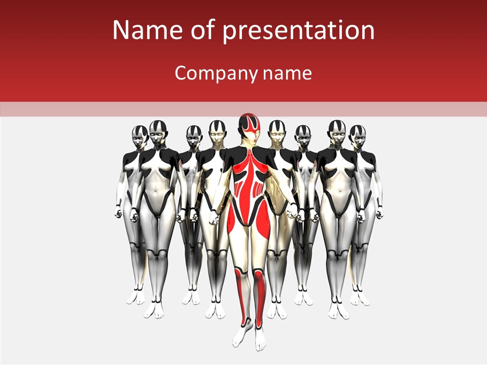 Technology Majic Steel PowerPoint Template