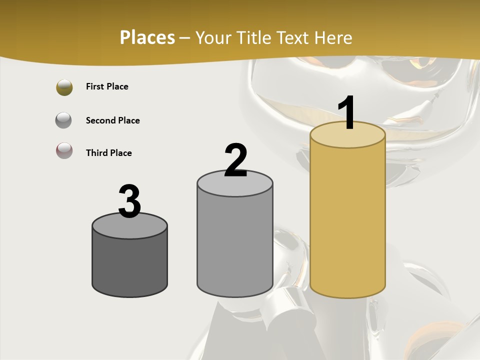 Warrior Male Droids PowerPoint Template