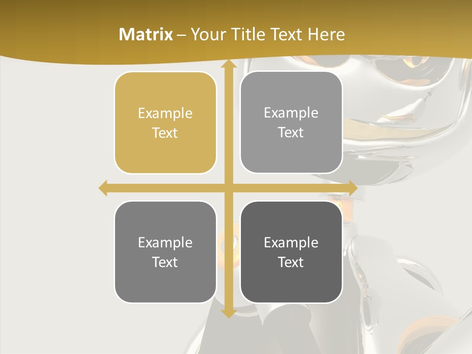 Warrior Male Droids PowerPoint Template