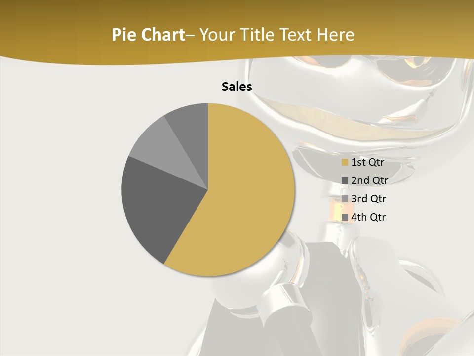 Warrior Male Droids PowerPoint Template