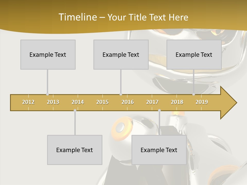 Warrior Male Droids PowerPoint Template