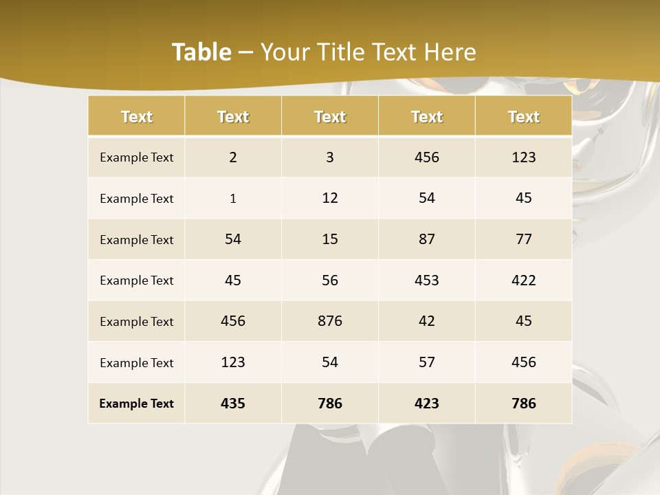 Warrior Male Droids PowerPoint Template