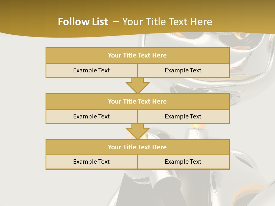Warrior Male Droids PowerPoint Template
