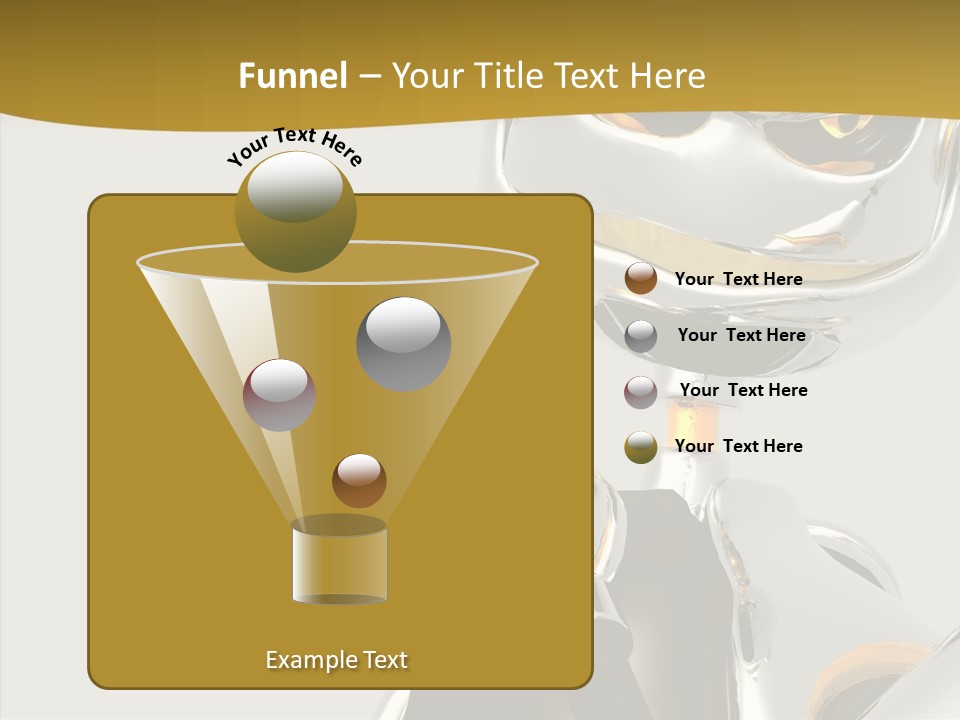 Warrior Male Droids PowerPoint Template