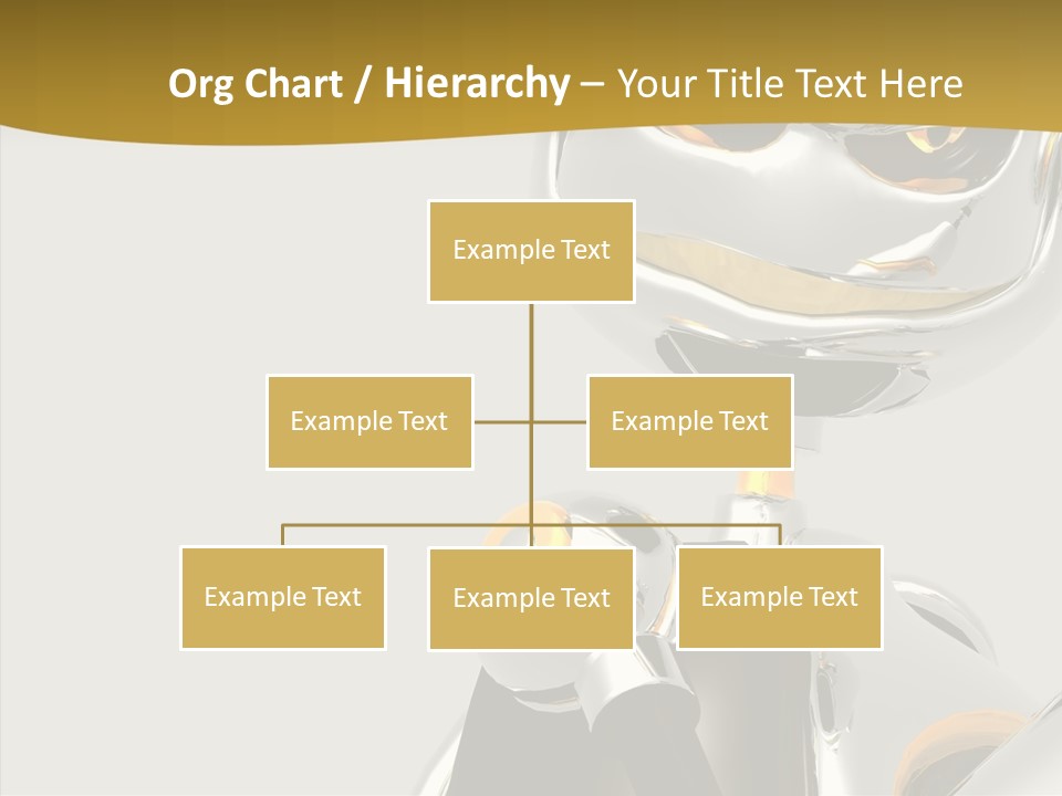 Warrior Male Droids PowerPoint Template