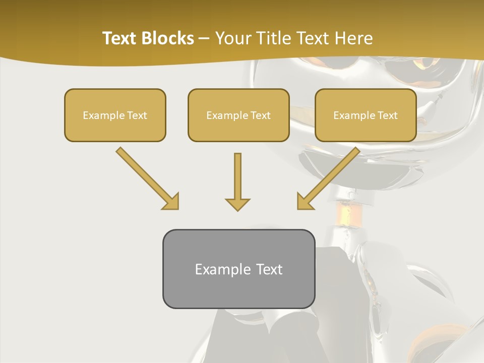 Warrior Male Droids PowerPoint Template