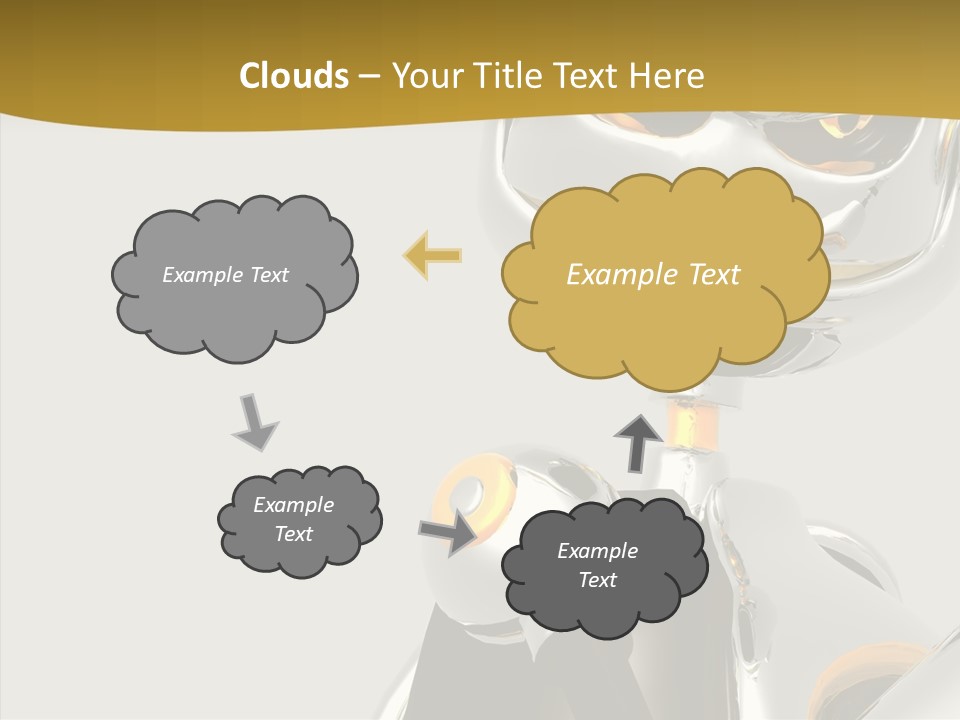 Warrior Male Droids PowerPoint Template
