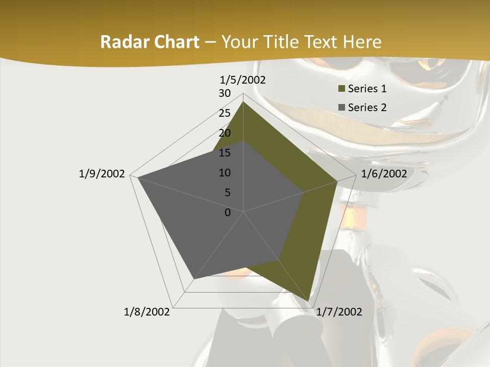 Warrior Male Droids PowerPoint Template