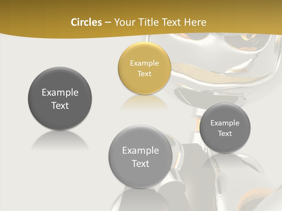 Warrior Male Droids PowerPoint Template