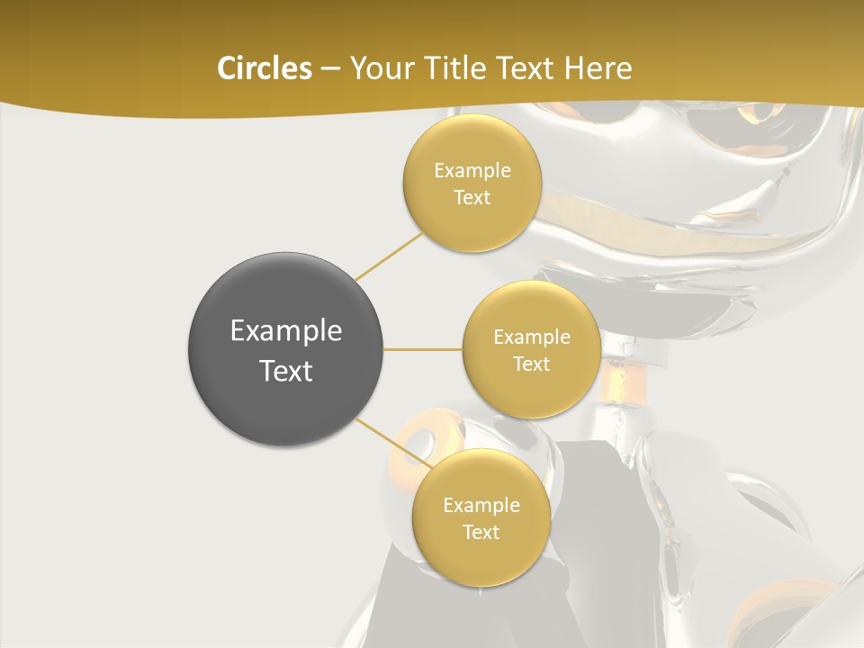 Warrior Male Droids PowerPoint Template