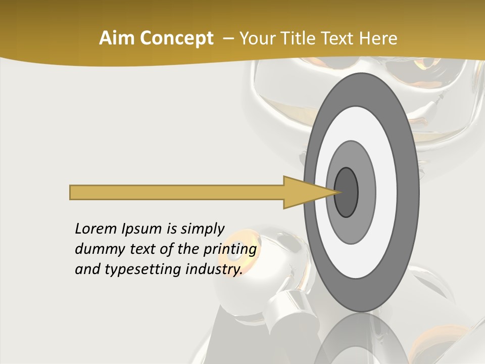 Warrior Male Droids PowerPoint Template