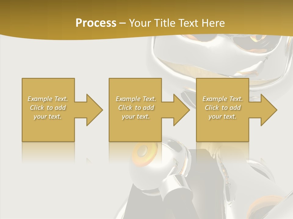 Warrior Male Droids PowerPoint Template