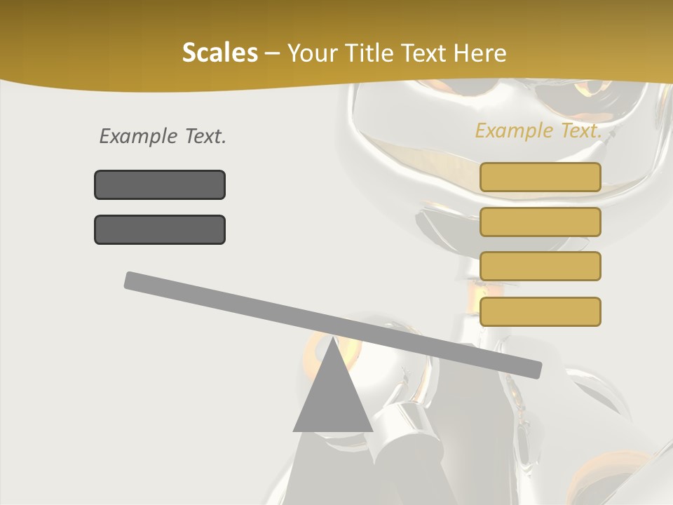 Warrior Male Droids PowerPoint Template