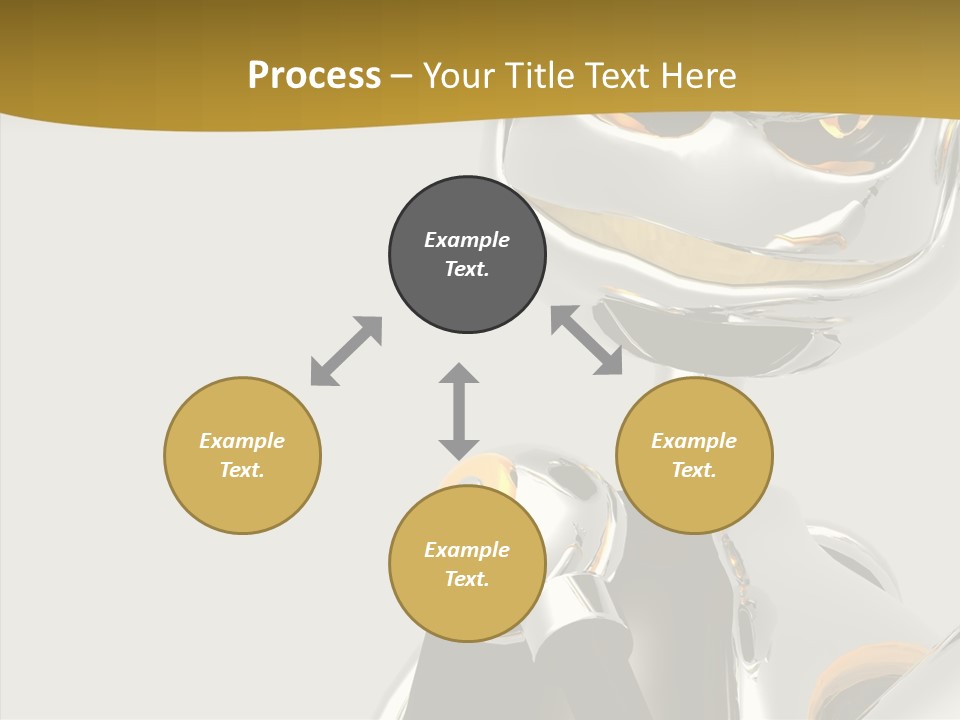 Warrior Male Droids PowerPoint Template