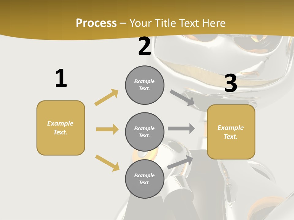 Warrior Male Droids PowerPoint Template
