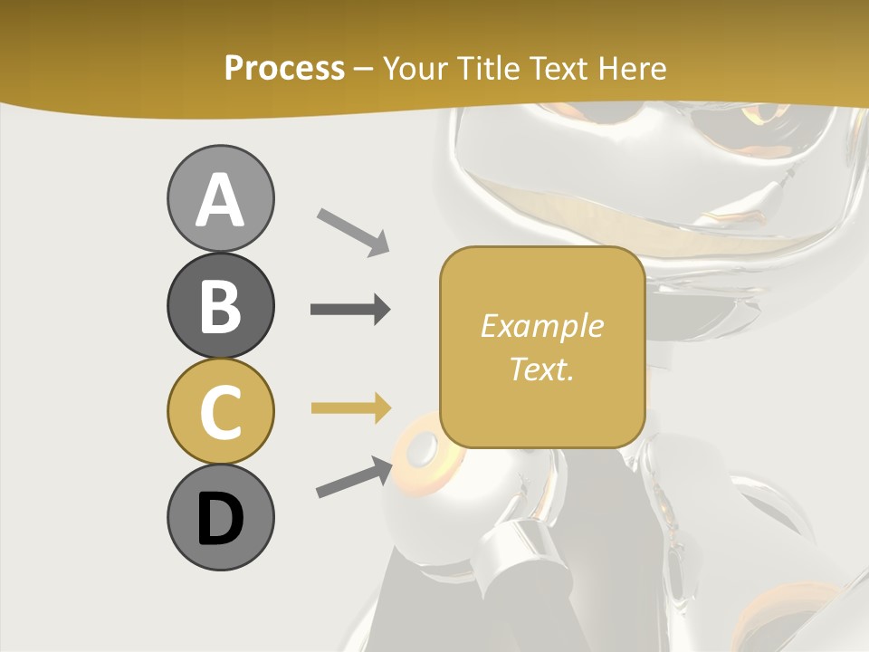Warrior Male Droids PowerPoint Template