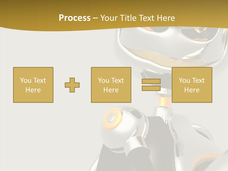 Warrior Male Droids PowerPoint Template