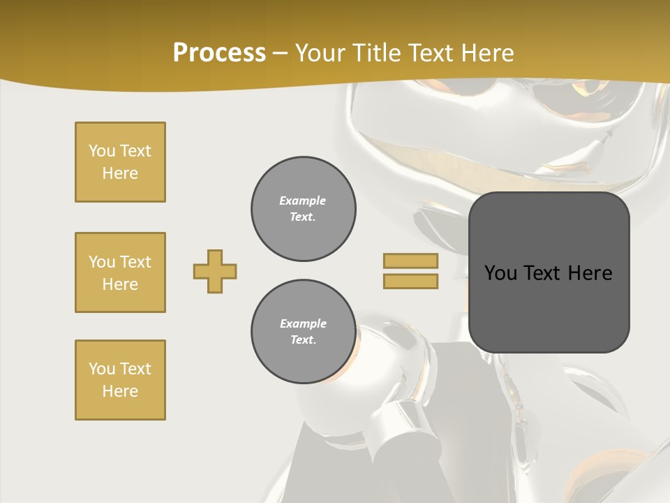 Warrior Male Droids PowerPoint Template