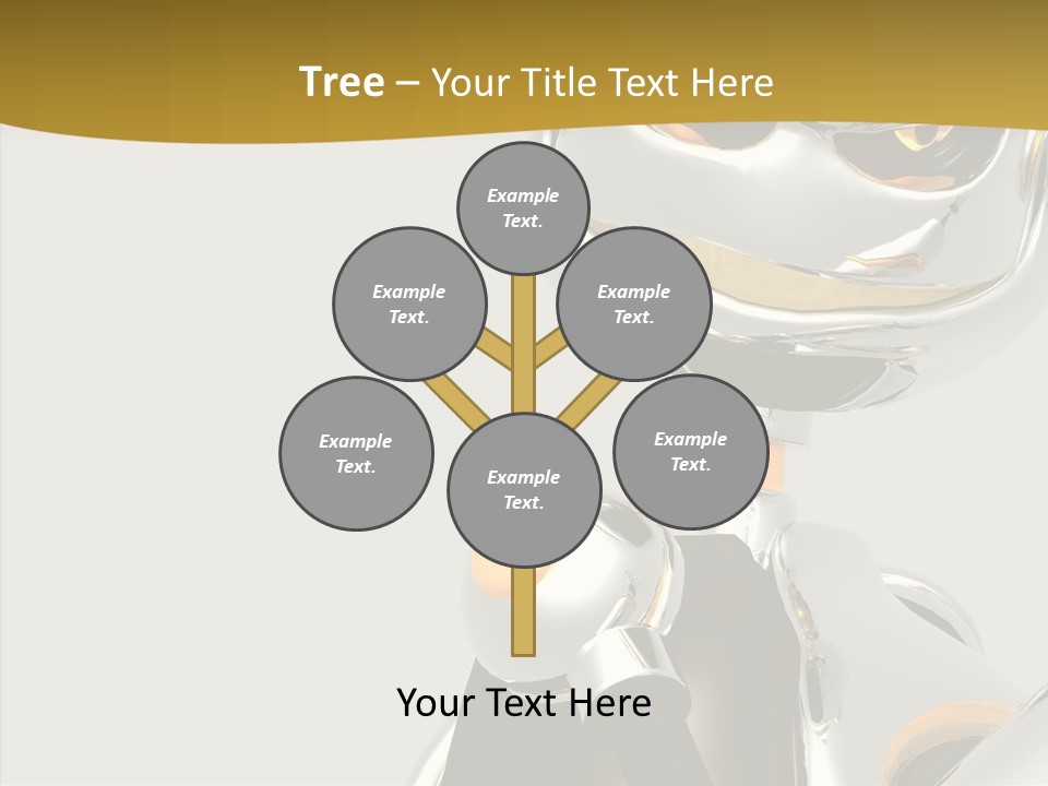 Warrior Male Droids PowerPoint Template