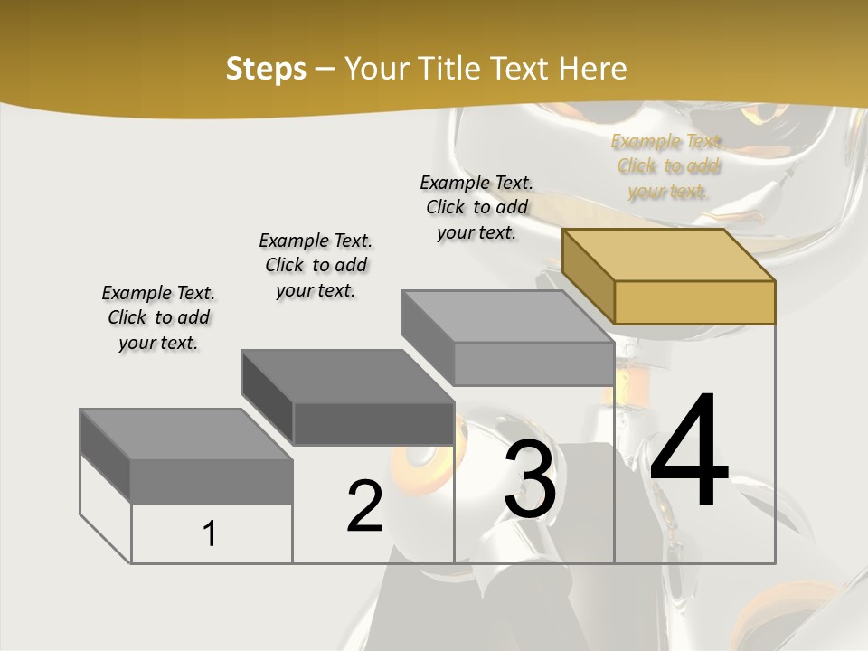 Warrior Male Droids PowerPoint Template