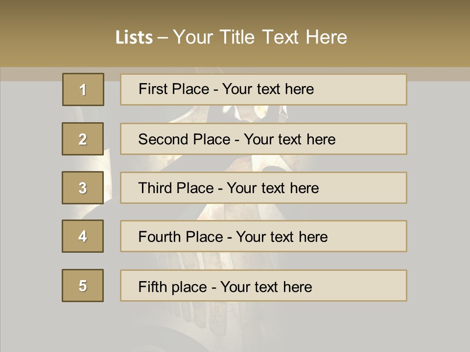 Hi Def Girl High Detail PowerPoint Template