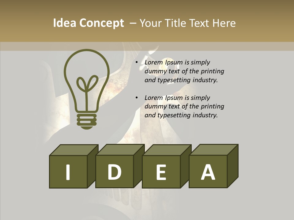 Hi Def Girl High Detail PowerPoint Template