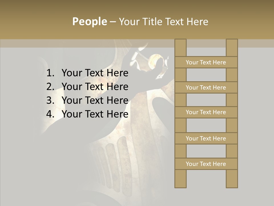 Hi Def Girl High Detail PowerPoint Template