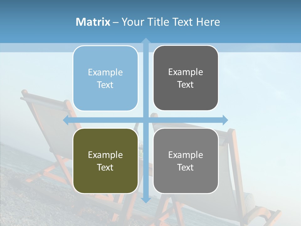 Seat Sand Shadow PowerPoint Template