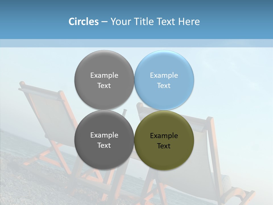 Seat Sand Shadow PowerPoint Template