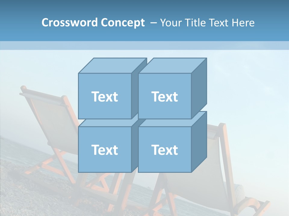 Seat Sand Shadow PowerPoint Template