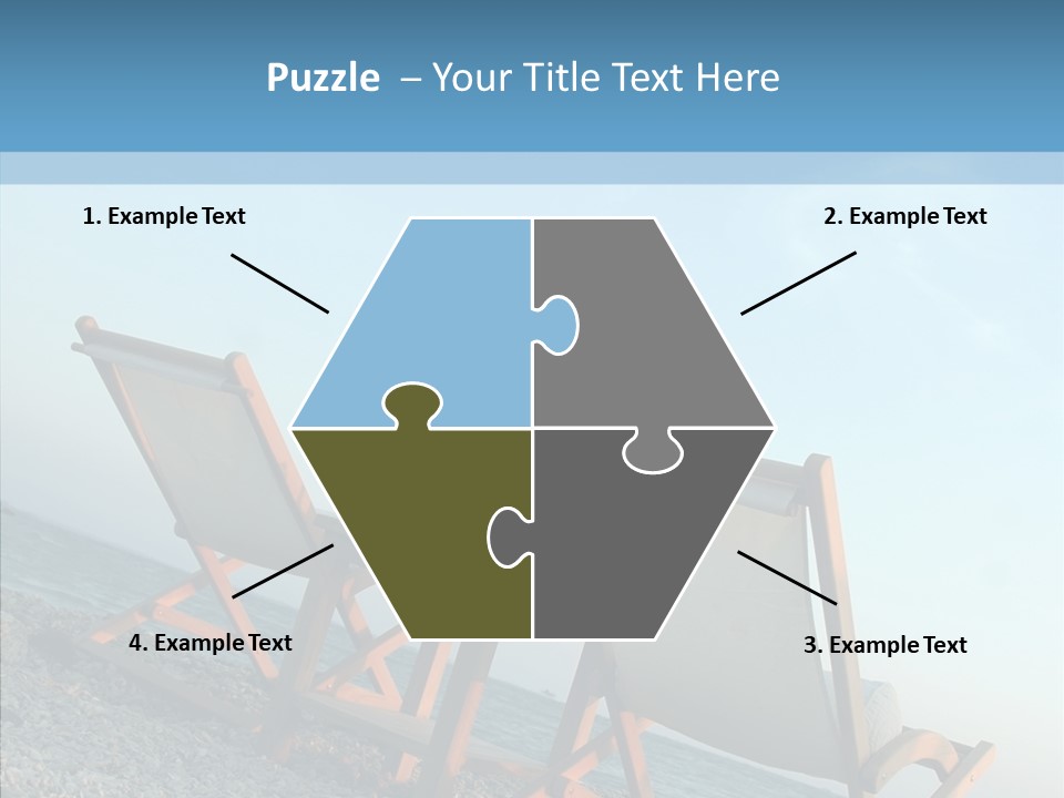 Seat Sand Shadow PowerPoint Template