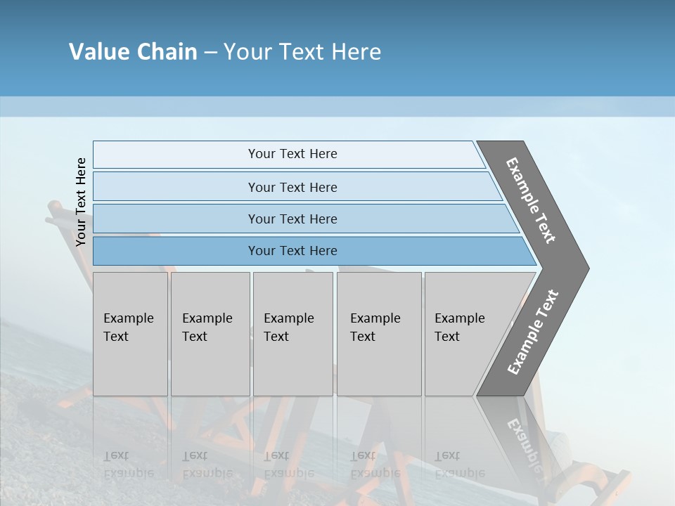 Seat Sand Shadow PowerPoint Template