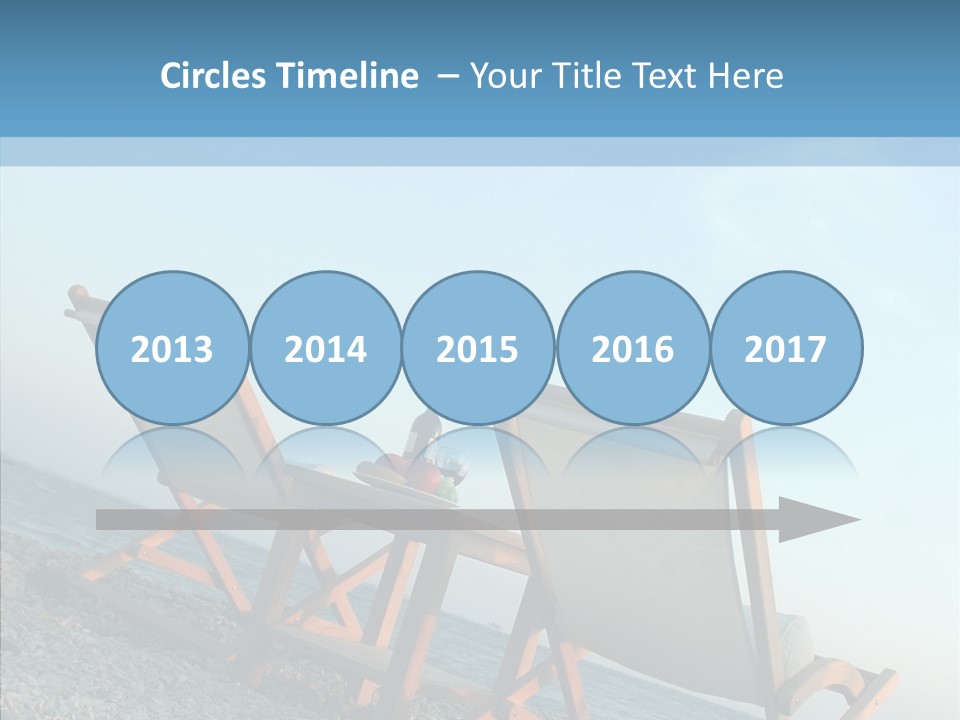 Seat Sand Shadow PowerPoint Template