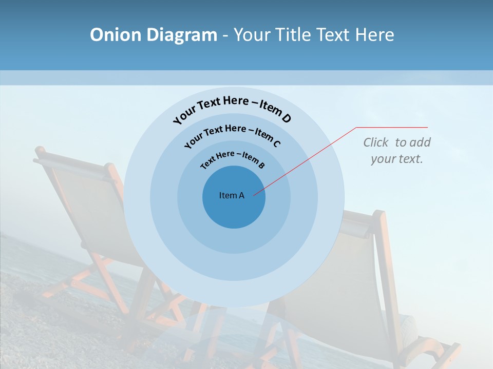 Seat Sand Shadow PowerPoint Template