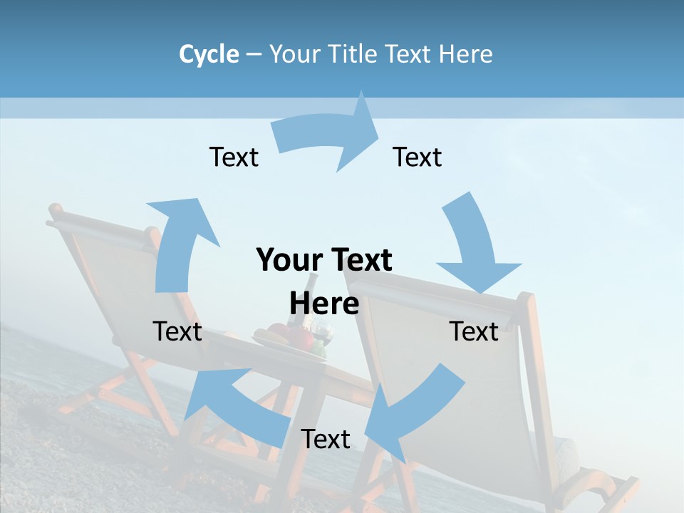 Seat Sand Shadow PowerPoint Template