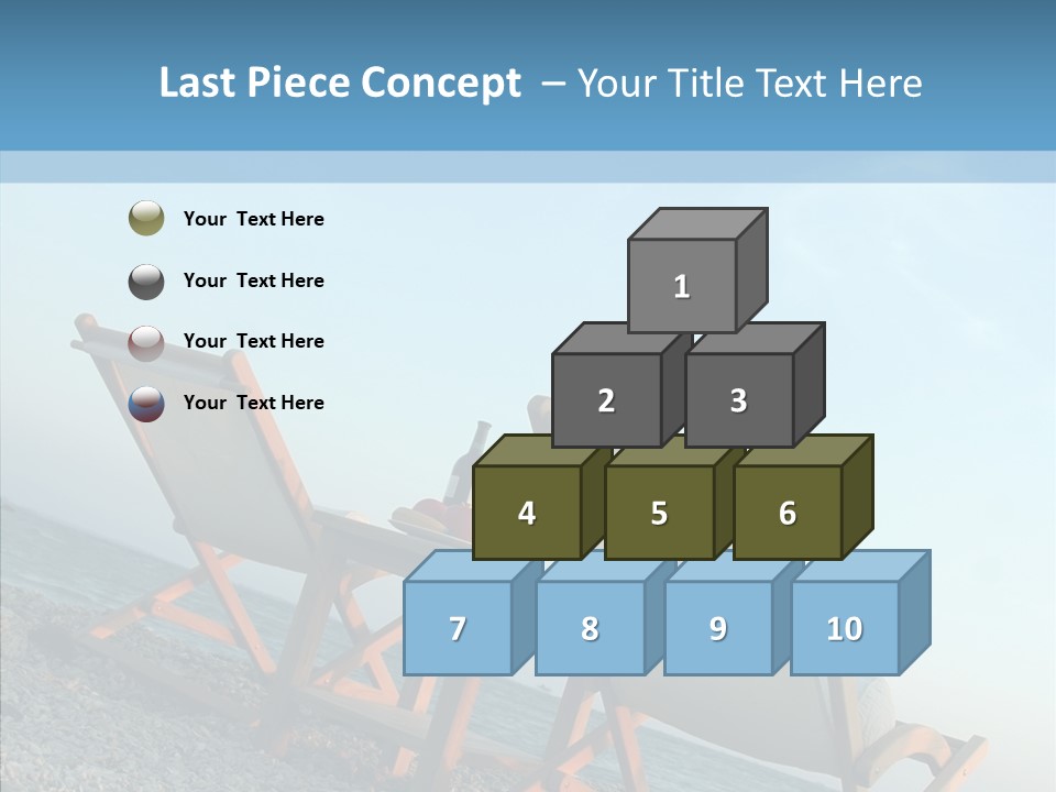 Seat Sand Shadow PowerPoint Template