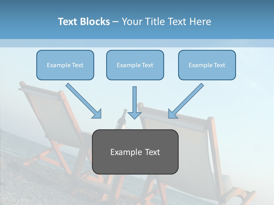 Seat Sand Shadow PowerPoint Template