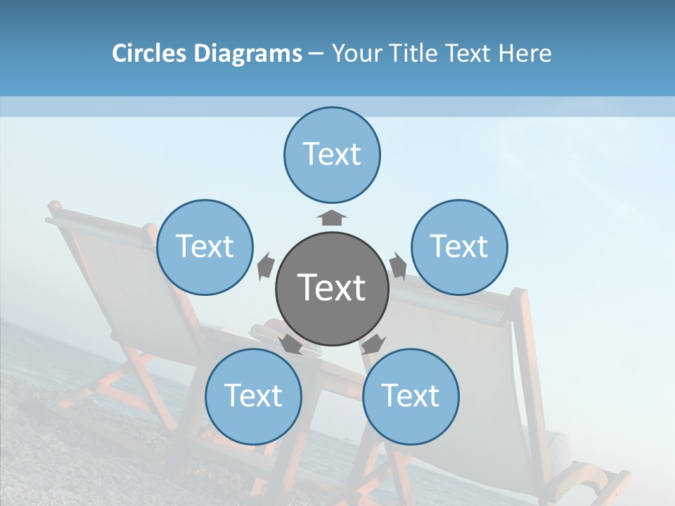 Seat Sand Shadow PowerPoint Template