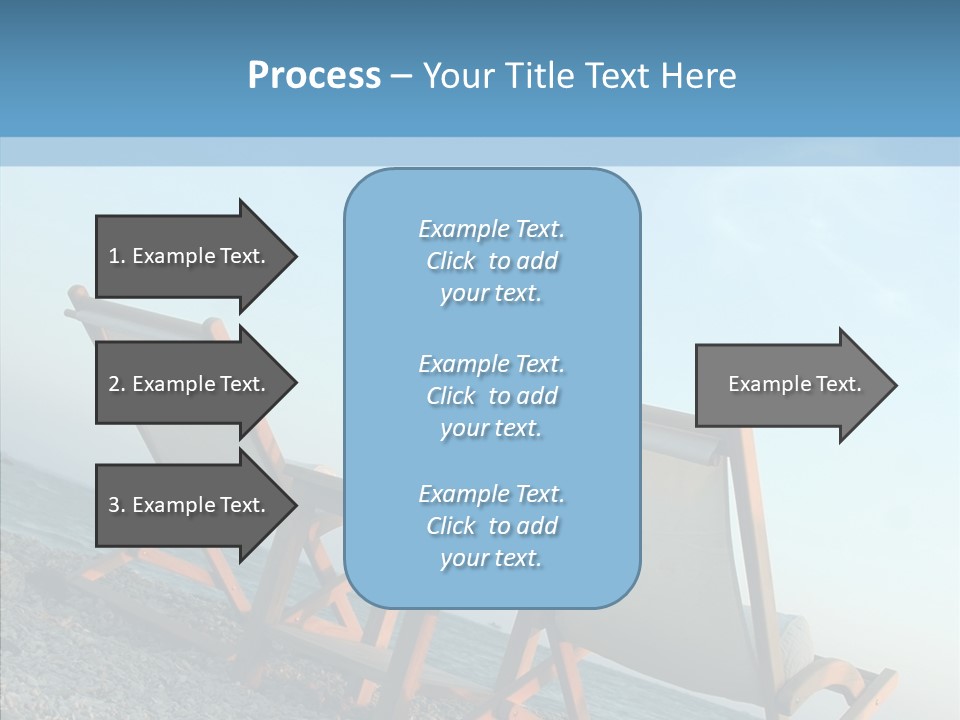 Seat Sand Shadow PowerPoint Template